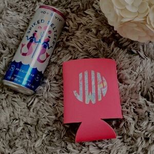 Lilly inspired Monogrammed Koozies